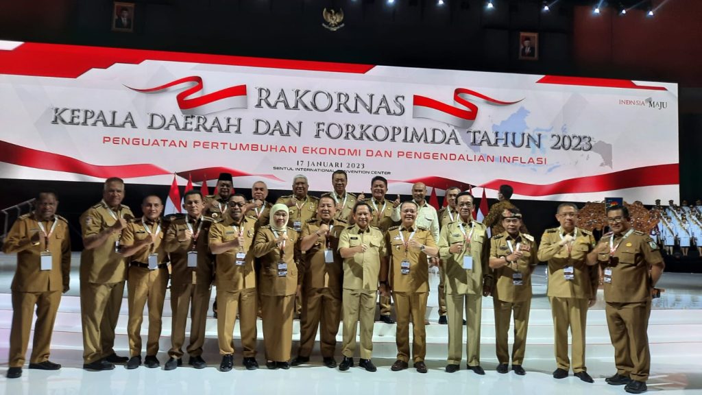 Gubernur Papua Barat Paulus Waterpauw Hadiri Rakornas Kepala Daerah di Bogor