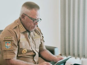 Gubernur Waterpauw Hadiri Rakor Pengendalian Inflasi Tahun 2023 Secara Virtual