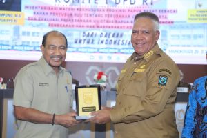 Gubernur Waterpauw Terima Kunjungan Komite I DPD RI