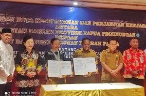 Pemprov Papua Pegunungan dan Bank Papua Tandatangani MoU