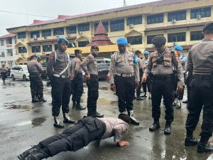 Provos Polda Papua Gelar Operasi Gaktibplin  