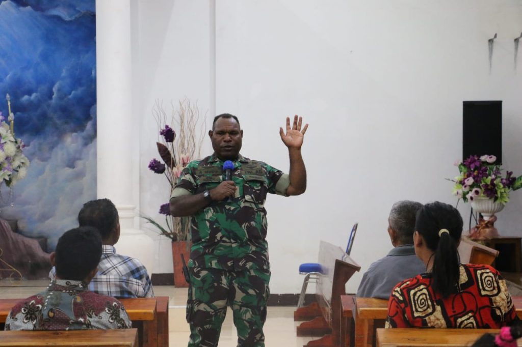 Wamena Semakin Kondusif, Kodim 1702/JWY Gelar Ibadah dan Doa Bersama