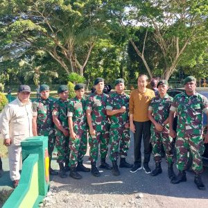 Presiden RI dan Menhan Kunjungi Kompi Senapan D Yonif RK 751/VJS di Keerom Papua