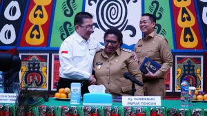Presiden Direktur Freeport Indonesia Silaturahmi ke Pj. Gubernur Papua Tengah