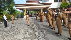 Pj Bupati Jayapura Pimpin Apel Persiapan Sidak TPID