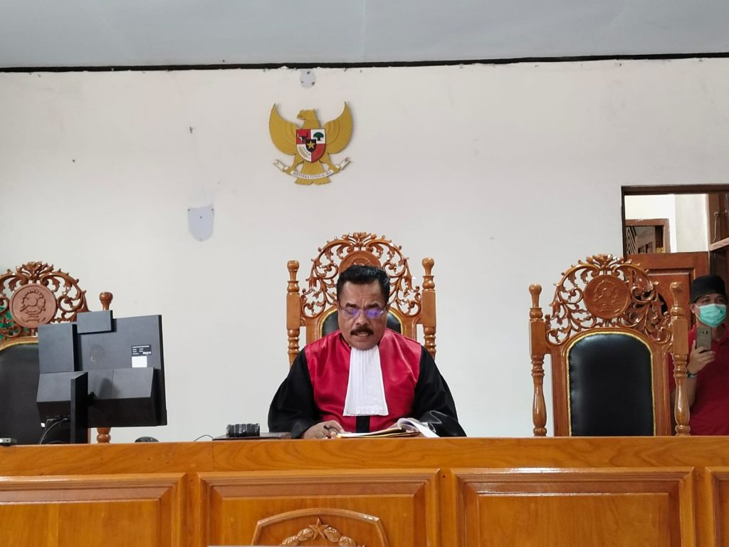 Hakim Pengadilan Negeri Jayapura Gugurkan Permohonan Praperadilan Plt Bupati Mimika