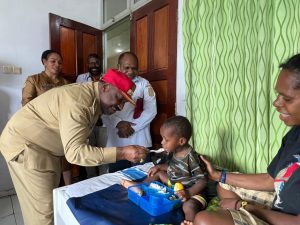 KLB Campak Morbili, Belasan Anak Dirawat di RSUD Ilaga