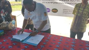 Pemkab Jayapura dan BUMMA Namblong Tandatangani Perjanjian Kerjasama