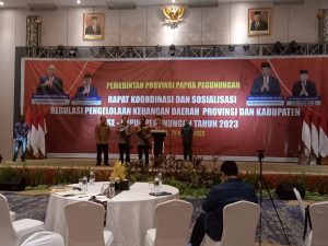 DOB Papua Pegunungan Rakor Regulasi Pengelola Keuangan Daerah