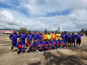 Jelang HUT ke-20, Bupati Pegunungan Bintang Buka Turnamen Sepakbola dan Voli  