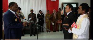 Ir Darwin Tobing Dilantik jadi Sekda Definitif Kabupaten Puncak