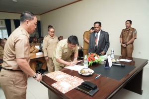 Pj.Gubernur Nikolaus Ingatkan 22 OPD Utamakan Pertanggungjawaban Penggunaan Anggaran