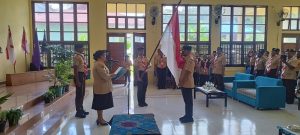 Triwarno Dilantik jadi Kamabicab Gerakan Pramuka Jayapura