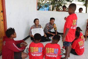 Program Si Ipar di Jayawijaya, Belajar Bersama 16 Anak Putus Sekolah