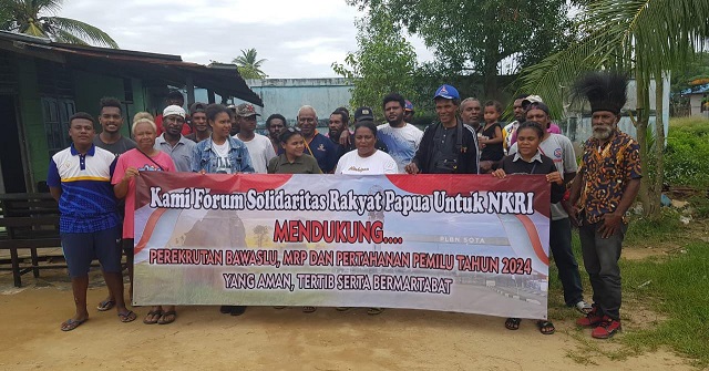 Forum Solidaritas Rakyat Papua untuk NKRI Dukung Seleksi MRP dan Bawaslu Transparan