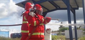 Pertamina Patra Niaga Regional Papua Maluku Gelar Latihan Simulasi Penanganan Keadaan Darurat di SPBE Ambon