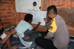 Program Si-Ipar Polri Siapkan 16 Anak di Jayawijaya Mengikuti Ujian Paket A
