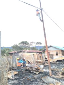 PLN Pulihkan Kelistrikan Pasca Kerusuhan di Dogiyai