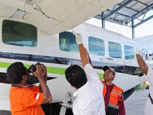 Pesawat Caravan Ditembak OTK di Intan Jaya