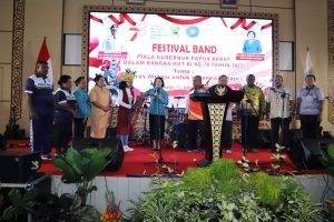Meriahkan HUT-78 RI, TP PKK Papua Barat Sukses Gelar Festival Band