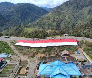 Semarak Merah Putih Rayakan HUT-78 RI di Intan Jaya Papua Tengah