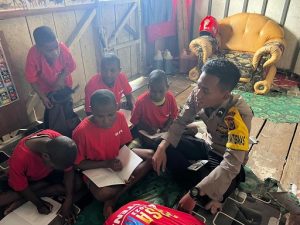 Program Si Ipar Jangkau Anak Anak di  Mbua Nduga