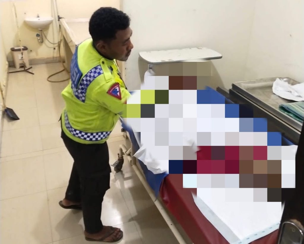 Tabrakan dengan Calya, Pengendara SPM Honda Blade MD