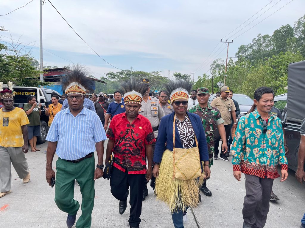 Dibangun Berdasarkan Kearifan Lokal, Rumah Masyarakat Kamoro di Poumako Diharapkan Menjadi Objek Wisata