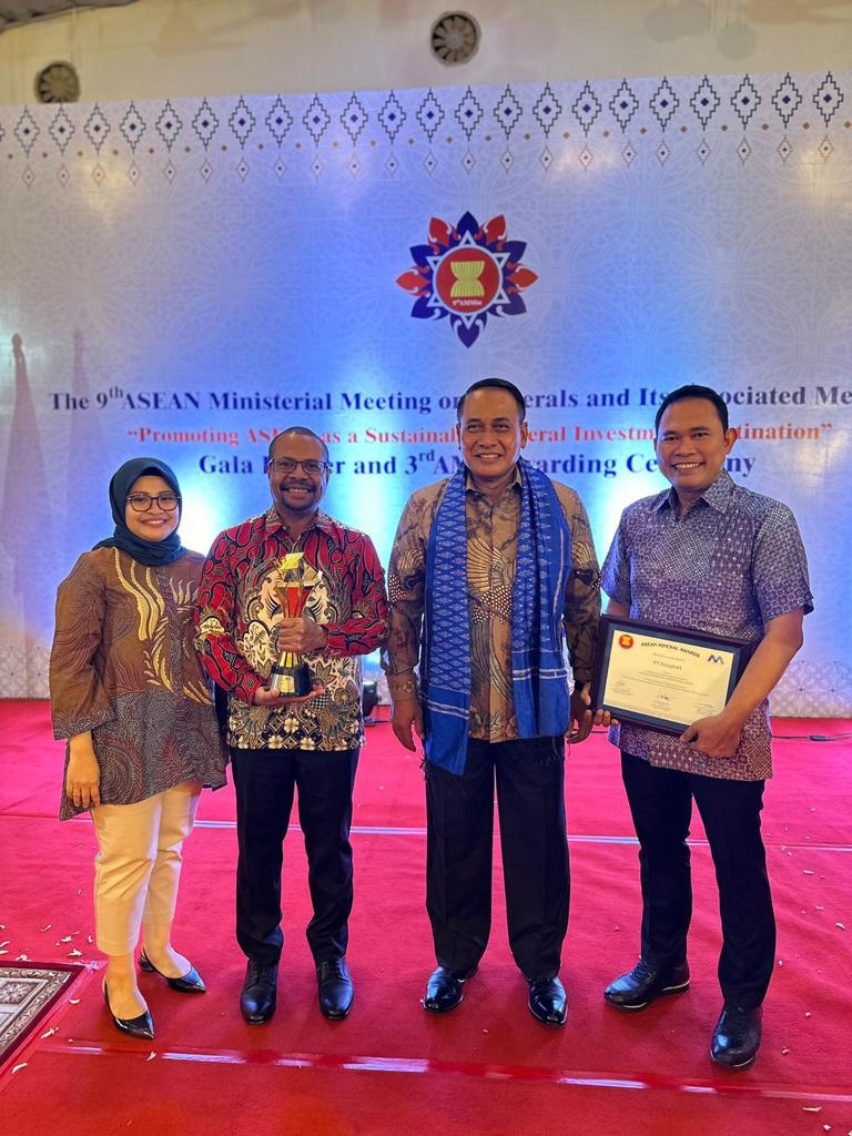PT Freeport Indonesia Raih Penghargaan Good Mining Practice pada ASEAN Mineral Awards 2023