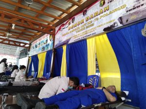 HUT ke 73, Polairud Polda Papua Gelar Donor Darah Target 173 Kantong