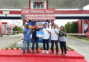 Pertamina Patra Niaga Regional Papua Maluku Salurkan Bantuan Pembangunan Tempat Wudhu