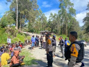 Kapolres Mediasi Pemerintah dengan Pihak Pemalang Jalan Trans Tiom-Wamena