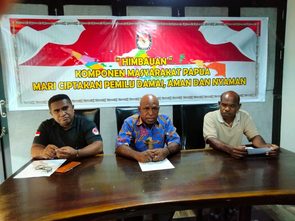 Jelang Pemilu Masyarakat Papua Bertekad Wujudkan Pemilu Damai