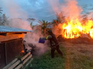Akhiri Saling Serang di Muai, Polres Jayawijaya Terus Lakukan Persuasif