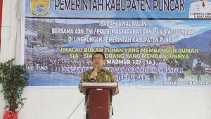 PJ Bupati Puncak, ASN, TNI Polri dan Masyarakat, Rutin Gelar Ibadah Awal Bulan