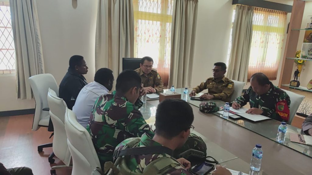 KPUD Puncak Peringatkan PPD Segera Serahkan Hasil Rekap Suara Pemilu 2024