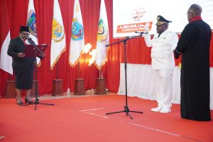 Elimelek Edowai Resmi jadi Pj Bupati Deiyai