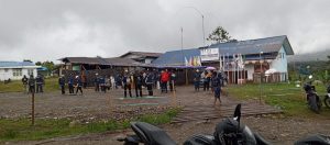 Rapat Pleno KPU Pegunungan Bintang, Aparat Gabungan Perketat Pengamanan