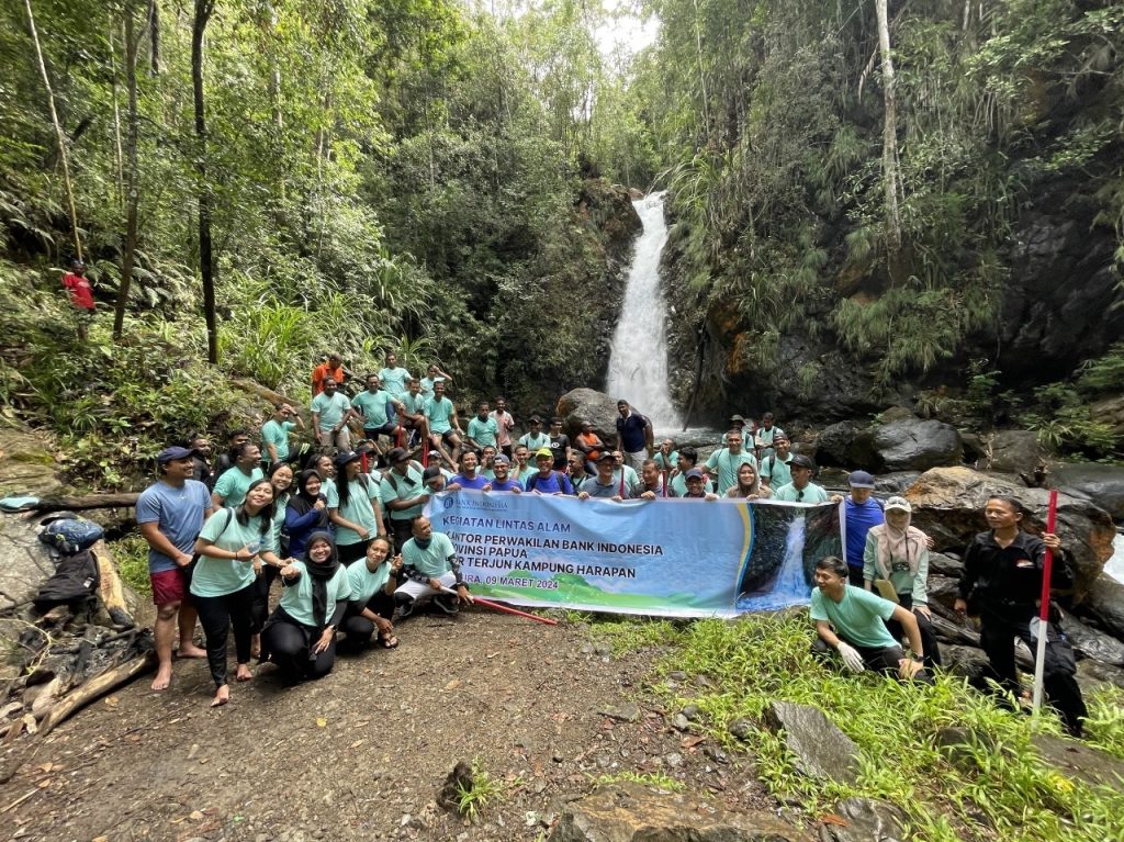 Bank Indonesia  Papua Menyapa Masyarakat Kampung Harapan Melalui PSBI
