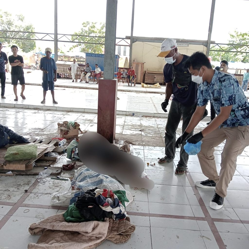 Mayat Tanpa Identitas Ditemukan di Los Pasar Otonom