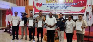 PMI Kota Jayapura dan Tujuh Lembaga Tandatangani MoU