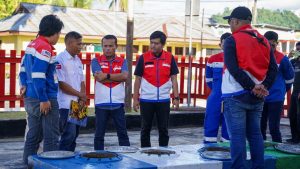 Sidak SPBU Nabire, Pertamina Tinjau Kesiapan Sarfas SPBU dan Berbagi Takjil Gratis