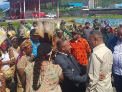 Cek Kesiapan Pemilu 2024, PJ Gubernur Papua Pegunungan Velix Wanggai Berkunjung ke Oksibil