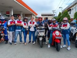 MyPertamina Motor Club Chapter Jayapura Touring, Berbagi Takjil dan Santunan ke Panti Asuhan Muhammadiyah