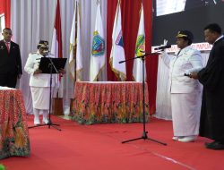 PJ Gubernur Papua Tengah Ribka Haluk Lantik Martha Pigome Menjadi Pj Bupati Paniai