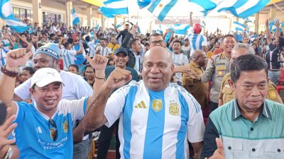 Nobar Final Copa America, Irjen Fakhiri Apresiasi Fans Argentina Ikut Jaga Kamtibmas