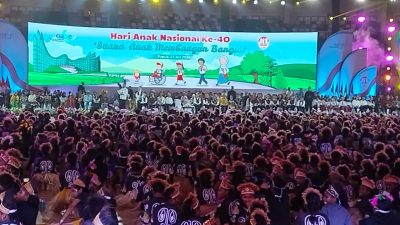 Hadiri Hari Anak Nasional di Papua, Jokowi Ungkap Hal Ini