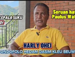 Ondofolo Harly Ohei: Paulus Waterpauw Dizolimi Partai Golkar