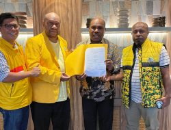 Golkar Resmi Dukung Maximus-Peggi Berkontestasi di Pilkada Mimika 2024