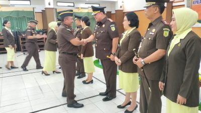 Dua Kajari dan Satu Koordinator Kejati Papua Resmi Dilantik